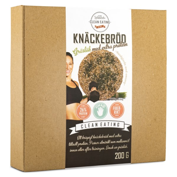 Clean Eating Knäckebröd 200 g Protein