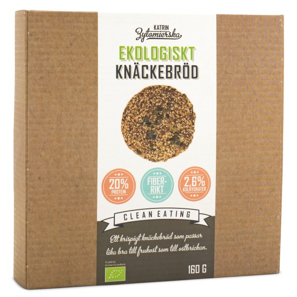Clean Eating Knäckebröd EKO 160 g Orginal