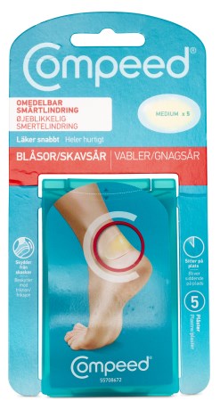 Miniatyrbild Compeed Skavsrsplster, Small, 5-pack