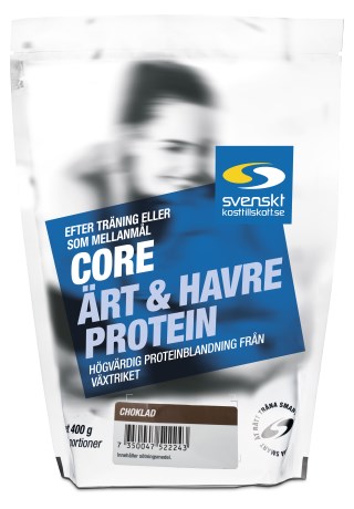 Miniatyrbild Core �rt- och Havreprotein, Choklad, 400 g