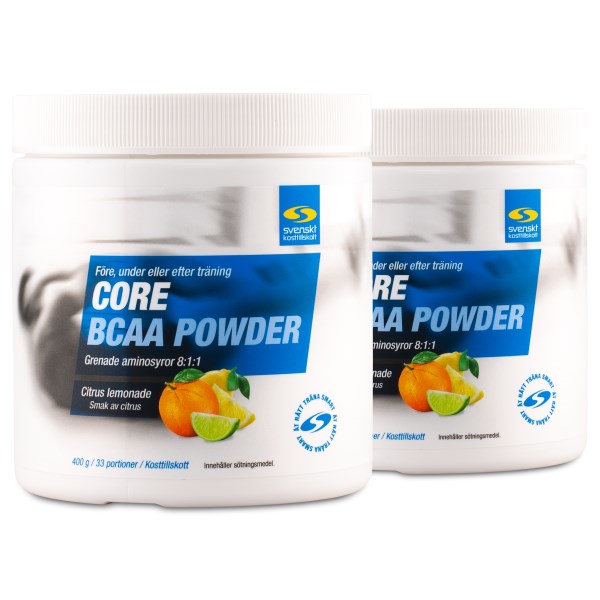 Core BCAA Powder, Citrus Lemonade, 800 g