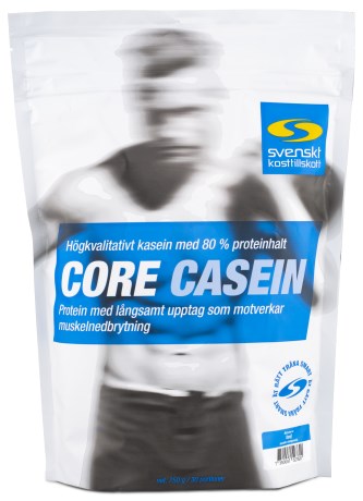 Miniatyrbild Core Casein, Vanilj, 750 g