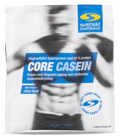 Miniatyrbild Core Casein Portionspse, Citron/Vanilj, 25 g