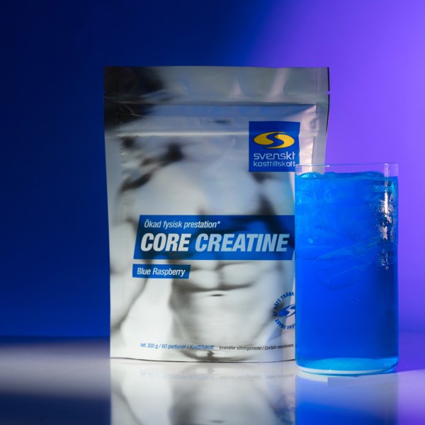 Core Creatine, Blue raspberry, 300 g | Träningstillskott - Före Träning - Kreatin | Gymkraft