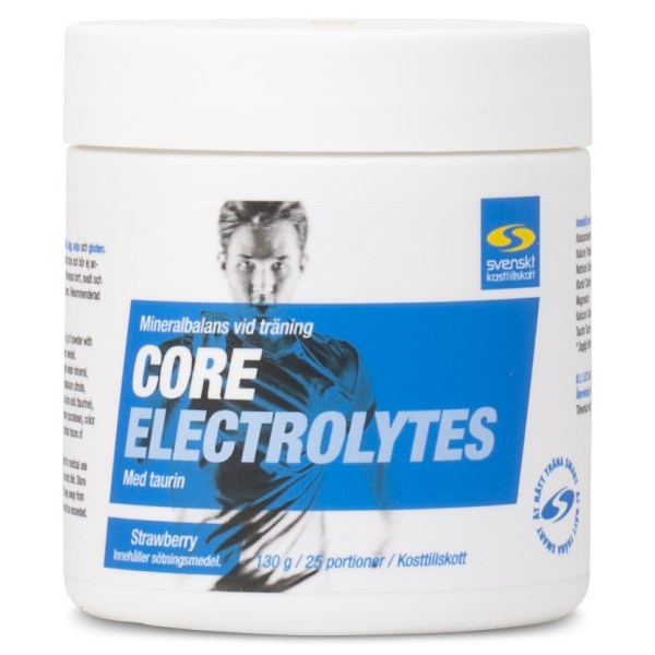 Core Electrolytes, Jordgubb, 130 g