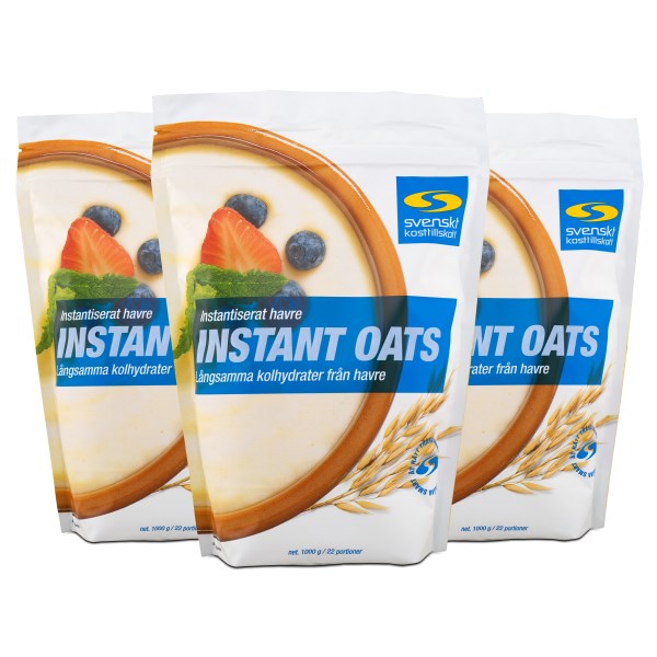 Instant Oats, Naturell, 3 kg