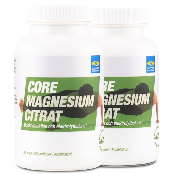 Core Magnesium Citrat, 180 kaps