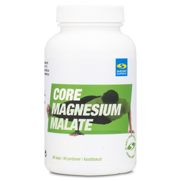 Core Magnesium Malate, 90 kaps | Vitamin & Mineraltillskott - Mineraler - Magnesium | Gymkraft