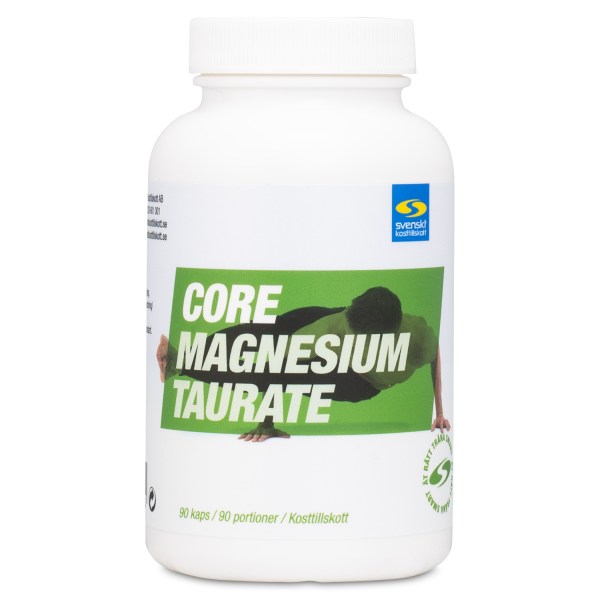 Core Magnesium Taurate, 90 kaps | Vitamin & Mineraltillskott - Mineraler - Magnesium | Gymkraft