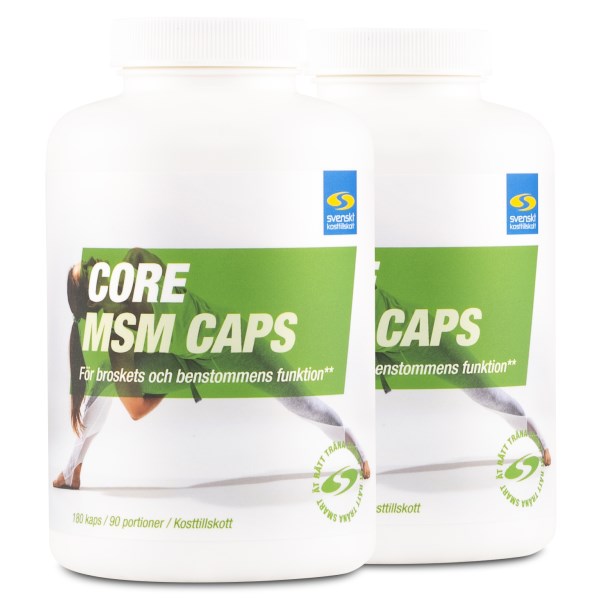 Core MSM Caps, 360 kaps
