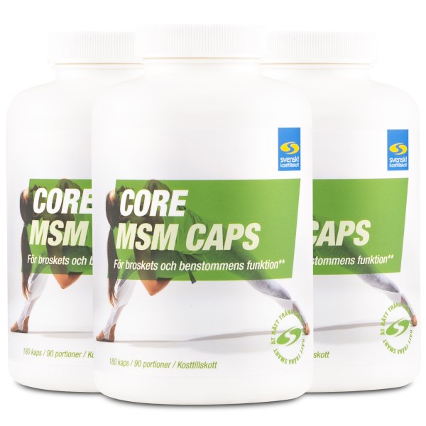 Core MSM Caps, 540 kaps
