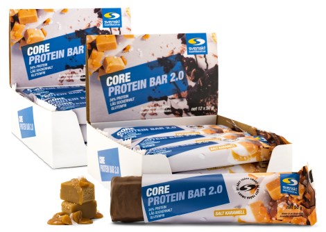 Miniatyrbild Core Protein Bar 2.0, Salt karamell, 24-pack