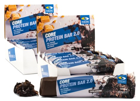 Miniatyrbild Core Protein Bar 2.0, Chokladbomb, 24-pack