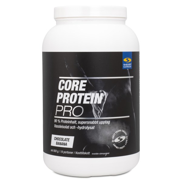 Core Protein Pro, Choklad & Banan, 800 g | Träningstillskott - Proteinpulver - Vassleprotein | Gymkraft