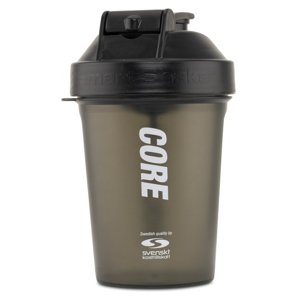Core Smartshake Lite, 600 ml, Black | Träning & Tillbehör - Shakers, Vattenflaskor & Dosett | Gymkraft