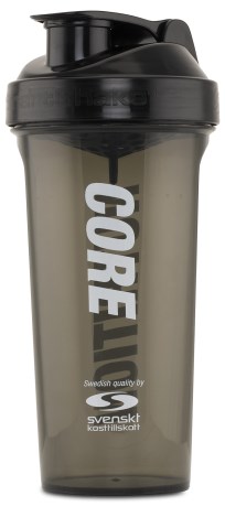 Miniatyrbild Core SmartShake Lite Medium, 800 ml, Dark Black Transparent