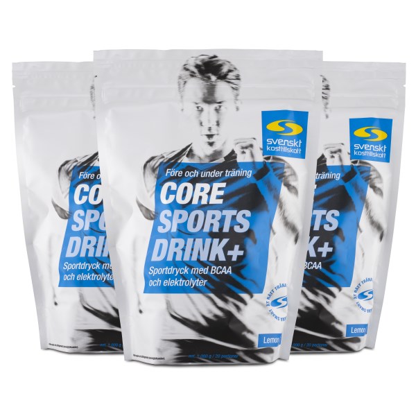 Core Sports Drink+, Lemon Lime, 3 kg