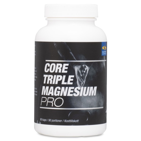 Core Triple Magnesium PRO, 90 kaps | Vitamin & Mineraltillskott - Mineraler - Magnesium | Gymkraft