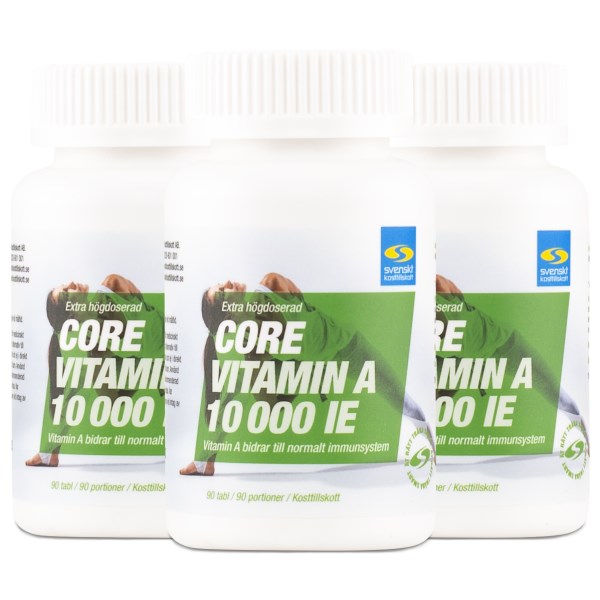 Core Vitamin A 10000 IE, 270 tabl
