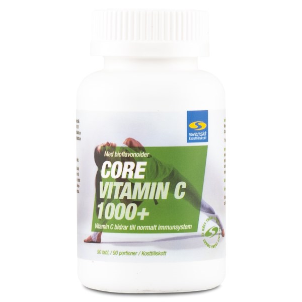 Core Vitamin C 1000+, 90 tabl