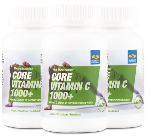 Miniatyrbild Core Vitamin C 1000+, 270 tabl