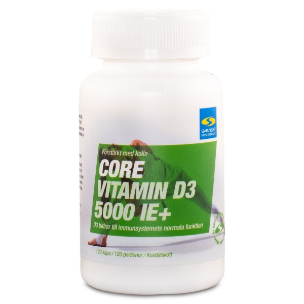 Core Vitamin D3 5000 IE+ 120 kaps