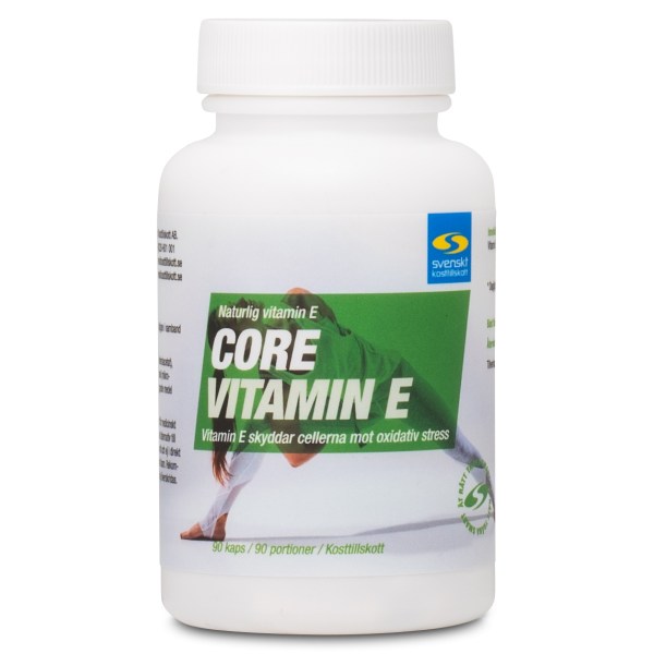 Core Vitamin E, 90 kaps | Vitamin & Mineraltillskott - Vitaminer - E-vitamin | Gymkraft