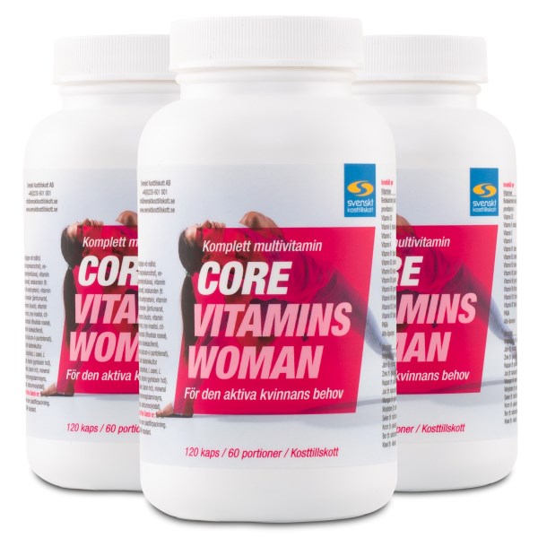Core Vitamins Woman, 360 kaps