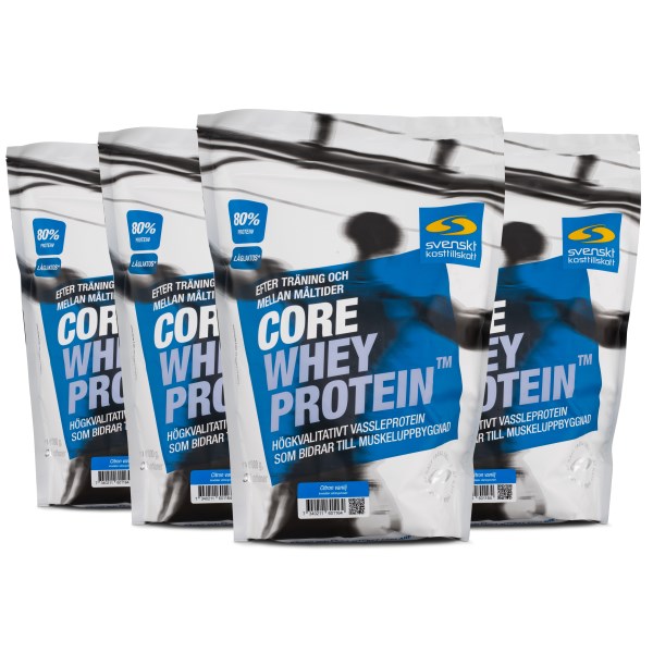 Core Whey Protein, Citron/Vanilj, 4 kg