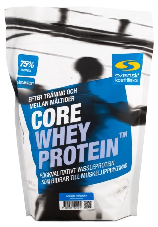 Miniatyrbild Core Whey Protein, Choklad Milkshake, 1 kg