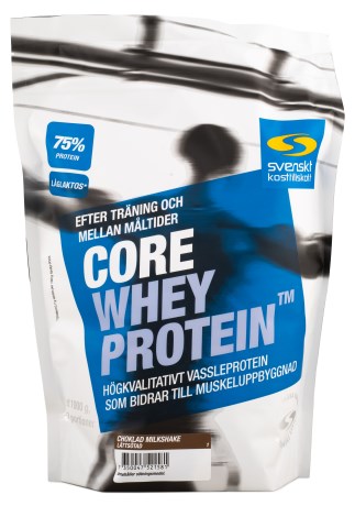 Miniatyrbild Core Whey Protein, Choklad Milkshake L�tts�tad, 1 kg