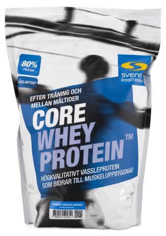 Miniatyrbild Core Whey Protein, Jordgubb Milkshake Lttstad, 1 kg