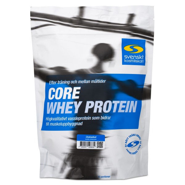 Core Whey Protein, Chokladboll, 1 kg | Träningstillskott - Proteinpulver - Vassleprotein | Gymkraft