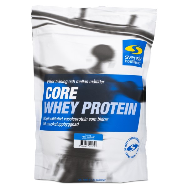 Core Whey Protein, Päron Vanilj Split, 1 kg | Träningstillskott - Proteinpulver - Vassleprotein | Gymkraft
