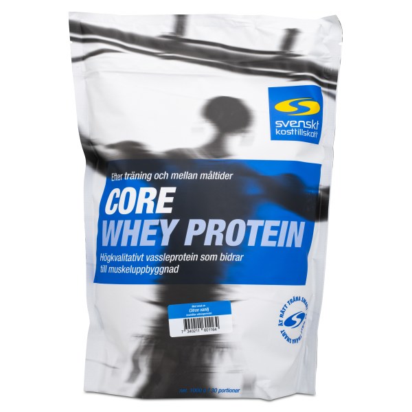 Core Whey Protein, Citron/Vanilj, 1 kg | Träningstillskott - Proteinpulver - Vassleprotein | Gymkraft