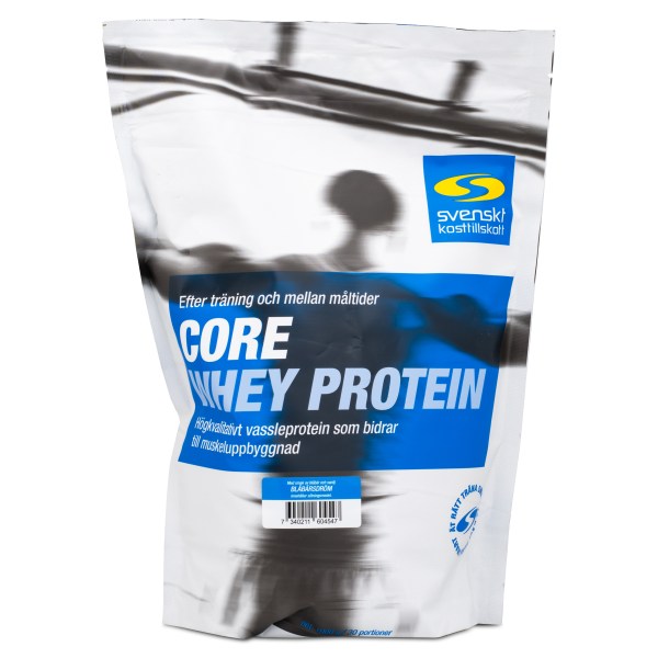 Core Whey Protein, Blåbärsdröm, 1 kg | Träningstillskott - Proteinpulver - Vassleprotein | Gymkraft