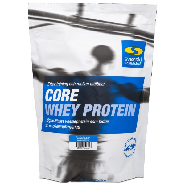 Core Whey Protein, Blåbärsdröm, 1 kg | Träningstillskott - Proteinpulver - Vassleprotein | Gymkraft