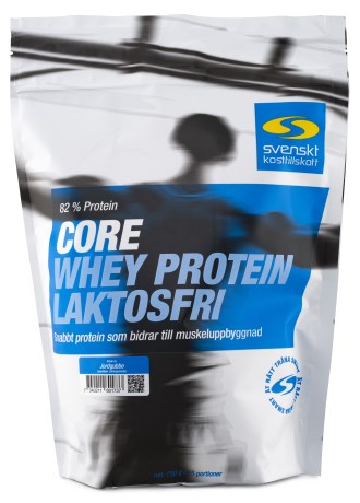 Miniatyrbild Core Whey Protein Laktosfri, Jordgubb, 750 g
