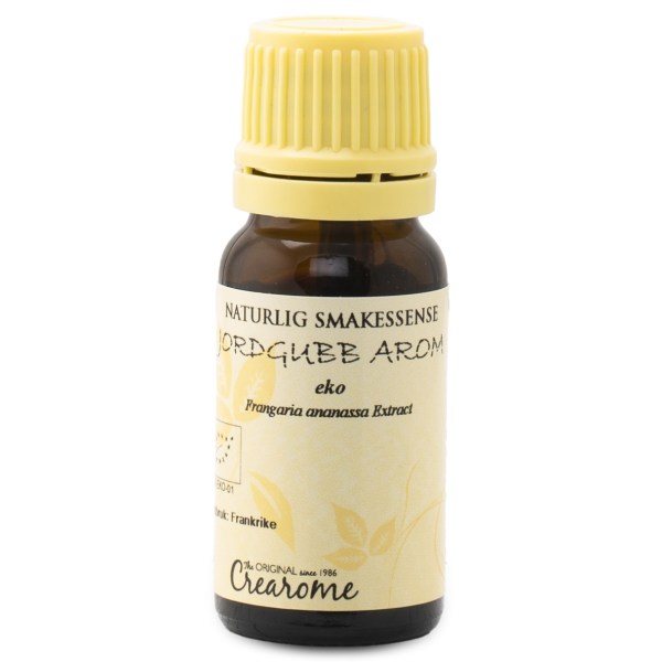 Crearome Jordgubbsarom EKO, 10 ml | Livsmedel - Till Skafferiet - Smaksättning | Gymkraft