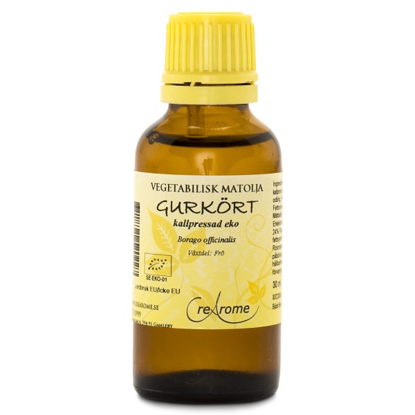 Crearome Kallpressad Gurkörtsolja EKO 30 ml