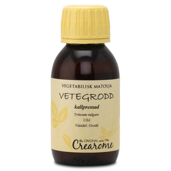 Crearome Kallpressad Vetegroddsolja, 100 ml | Kroppsvård & Hygien - Kroppsvård - Hudolja | Gymkraft