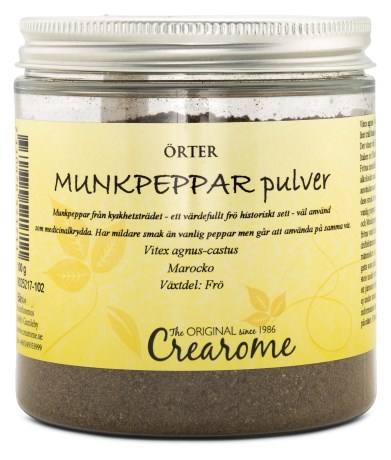 Miniatyrbild Crearome Munkpeppar Pulver, 100 g