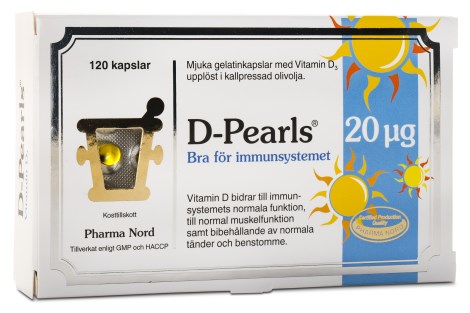 Miniatyrbild Pharma Nord D-Pearls , 120 kaps