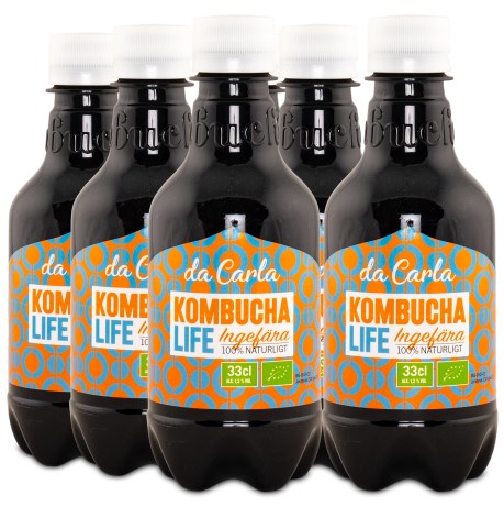 Miniatyrbild da Carla Kombucha EKO, 6-pack, Ingef�ra