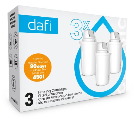 Miniatyrbild Dafi Classic Filterpatroner, 3-pack