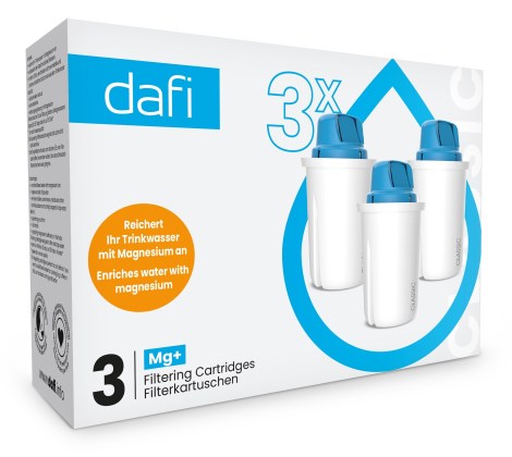 Miniatyrbild Dafi Filterpatron + Magnesium, 3-pack