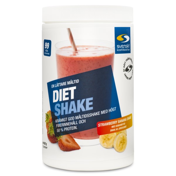 Diet Shake, Jordgubb & banan, 420 g