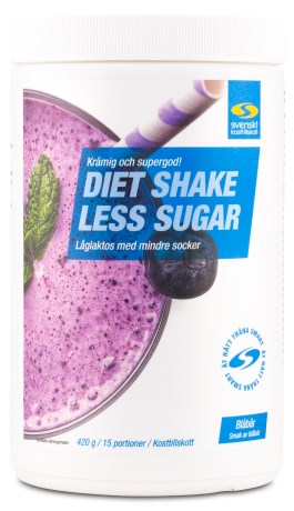 Miniatyrbild Diet Shake Less Sugar, Blbr, 420 g
