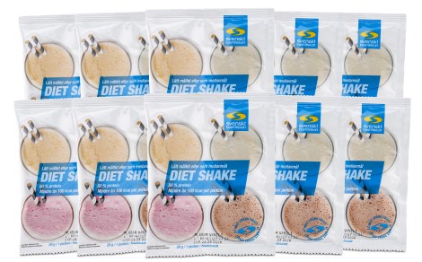 Miniatyrbild Diet Shake Portionspse, Blbr & vanilj, 10-pack
