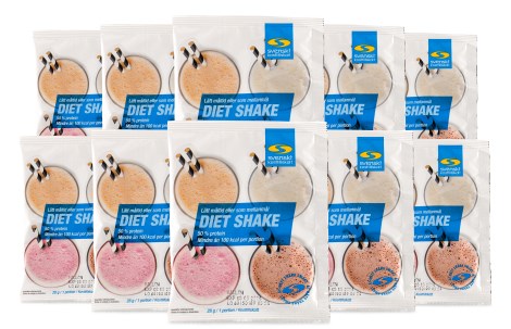 Miniatyrbild Diet Shake Portionspse, Hallon, 10-pack